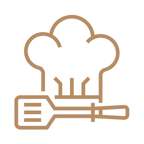 Chefs Hat and Spatulas Icon