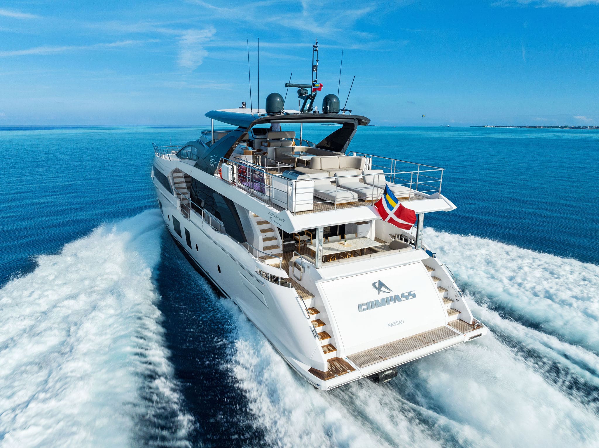 Compass Holding Yacht